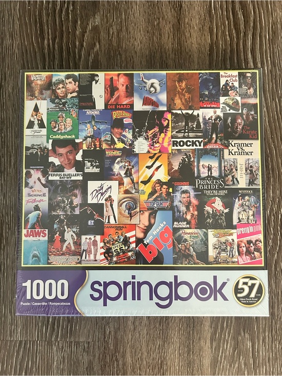 Springbok Other - Springbok “Going to the Movies” 1,000-Piece Puzzle - Brand New